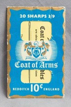 Vintage Redditch England Coat Of Arms Needles Advertising Card jds - $8.90