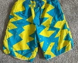 Nike Air Jordan Jumpman Poolside Swim Trunks Shorts Size S Blue Yellow 9... - $15.00