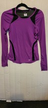 NWT Nike Dri Fit  Long-Sleeve T-Shirt Purple 825857-513 Size XS - $35.64