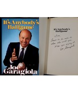 Joe Garagiola Signed Hardcover Book It&#39;s Anybody&#39;s Ballgame Pirates NBC - £27.45 GBP