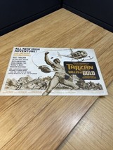 Tarzan and the Valley of the Gold Press Book Kit Movie Poster 1966 Mike ... - $1,873.92 MXN