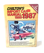 CHILTON&#39;S IMPORT CAR REPAIR MANUAL 1980 - 1987 Hardcover Troubleshooting - £11.32 GBP