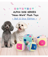 Alpha Dog Series - &quot;Nose-Work&quot; IQ Interactive Treat Dispensing Plush Toys - £10.21 GBP+