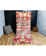 Bejaad vintage wool Runner carpet in so amazing colors and berber design  - £160.25 GBP