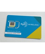 H2O Wireless Unlimited 5G Data/Minutes/Text AT&amp;T 3 Months Included + SIM... - $149.99