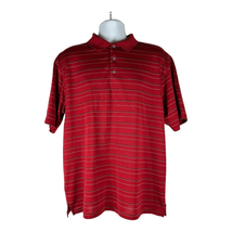 PGA Tour Men&#39;s Striped Golf Polo Shirt Size XL - $24.31