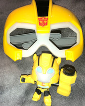 Lot Of 2 Yellow Transformer Kidsmeal Toys Vintage Glasses Action Figure - £10.83 GBP