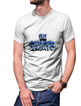 The Smurfs 100% Cotton White T-Shirt Tees For Men - £15.97 GBP