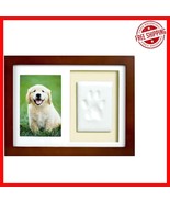 Cherished Paw Print Keepsake Kit - Elegant Memorial Frame for Pet Parents - $440.34 MXN