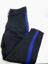 Tek&#39;s Motorcycle Police Uniform Stretch Riding Pants w/ Blue Stipe, 34 L... - £77.08 GBP