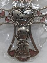 Jesus Loves Me Praying Little Girl Ornament - $11.61 CAD