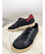 The Original Penguin Men Shoes Black/Red, Size 9 - $9.41