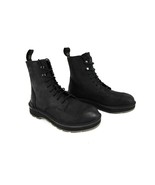 Sorel Hi-Line Lace-Up Leather Ankle Boot Women&#39;s Sz 7 Black Waterproof F... - £54.52 GBP