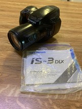 Olympus IS-3 DLX Quartzdate ED/35-180mm ED-High Resolution Lens Film Camera - £23.77 GBP