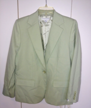 Pendleton Ladies 100% Virgin Wool Pale GREEN/LINED BLAZER-12P-NWOT-LOVELY - £17.73 GBP