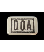 Vintage D.O.A. Punk Band Canada BC 2.5&quot; Button Pin Badge Pinback - $21.35 CAD