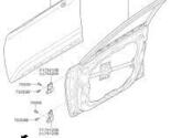 76004-3T000 Hyundai / KIA Genuine New Panel Assy Front Door RH.1 Qty Ava... - $211.36