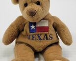 Texas State Souvenir Beanbag Pellet Plush 8&quot; Bear Toy Collectible - €4,24 EUR
