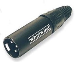 Whirlwind WI3M inline Male XLR Connector high Pro Quality Gold contacts - $7.89