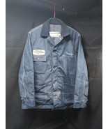 1970s Sears Chore Jacket Work Lined Denim Barn Coat Mens Sz 48-T USA Out... - $39.99