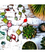 Vintage Natural Stone Necklace with healing qualities~Exquisite Premier ... - $51.36 CAD