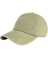 Unisex Baseball Cap 100% Cotton Fits Men Women Washed Denim Adjustable D... - $215.83 MXN