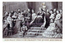 rp03156 - Queen Victoria &amp; Family - print 6x4 details of who on 2nd image - £2.18 GBP