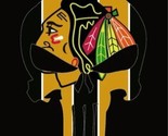 Chicago Blackhawks Custom US Flag 3X5Ft Polyester Digital Print Banner USA - €17,22 EUR
