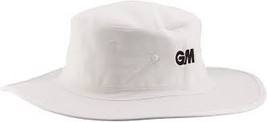 GM CRICKET PANAMA WHITE CRICKET HAT + FREE SHIPPING - £13.58 GBP