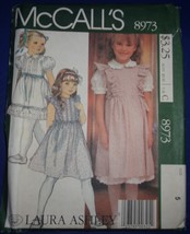 McCall’s Laura Ashley Children Girls Jumper Blouse Petticoat Size 5 #8973 Uncut - £5.52 GBP
