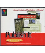 Publish It Deluxe - CD For Windows - $8.13 CAD