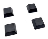 Square Rubber Feet Bumpers 3/4&quot; Wide Peel and Stick x 3/8&quot; Thick 3M Adhe... - $10.57+