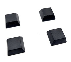 Square Rubber Feet Bumpers 3/4&quot; Wide Peel and Stick x 3/8&quot; Thick 3M Adhe... - £8.42 GBP+