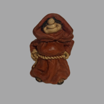 Vintage Friar Folk Monk Figurine Maureen 1998 Religious Gift Bible Luthe... - $29.65