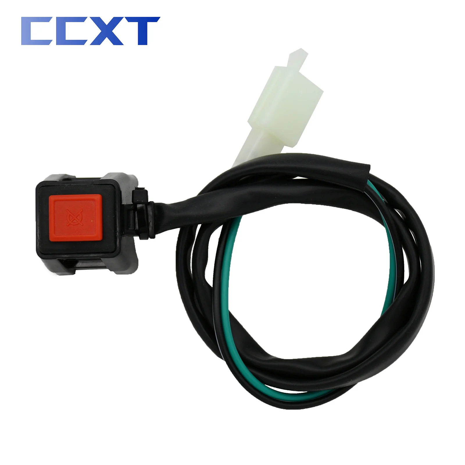 Motorcycle Square Button Switch ON/OFF Engine ter Switch 22mm Handlebar Ignition - £106.04 GBP