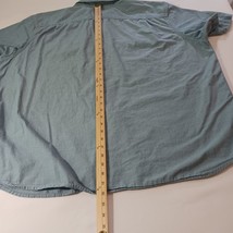 Carhartt TW4369-M Loose Fit Men's Gray Cotton Button-Down Shirt Short Sleeve 3XL image 13