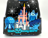 Disney Parks WDW Icons Loungefly Mini Backpack Cinderella Castle EPCOT H... - $64.34