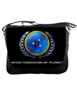 New Federation OF Planet Star War Custom Print Messenger Bag L - £20.72 GBP