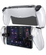 HEYSTOP PS5 Controller Case Clear Grip Cover w/ Screen Protector &amp; Caps - $27.75 CAD