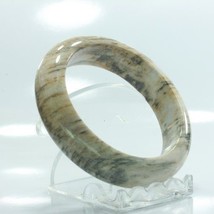Ancient Petrified Wood Natural Stone Bangle Untreated Bracelet 61 mm 7.5 inch - £44.80 GBP