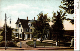 Vtg Postcard Concord, N.H. Pleasant View Home of Rev. Mary Baker G. Eddy - £4.58 GBP