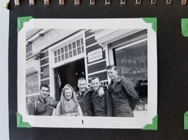 c1949 Vintage Netherlands &amp; Paris Photo Album Military Soldier Children Ephemera - £98.88 GBP