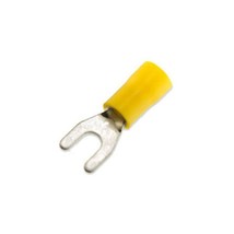 XScorpion Spade Terminals - #8 10/12ga. - Yellow (100 pack) - $97.25 CAD