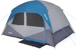 Camping Tent, Tent For Camping, Easy Set Up Camping Tent For 6, Light Blue - $83.94