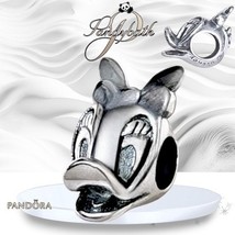 Pandora Disney Daisy Duck Portrait Charm US SELLER - $47.52