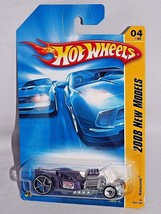 Hot Wheels 2008 New Models #4 Ratbomb Satin Purple w/ Grill OH5SPs &amp; SKs - £1.95 GBP