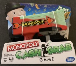 Monopoly Cash Grab­ Game Fast Dealing Property Trading Game 3+ Players K... - £21.04 GBP