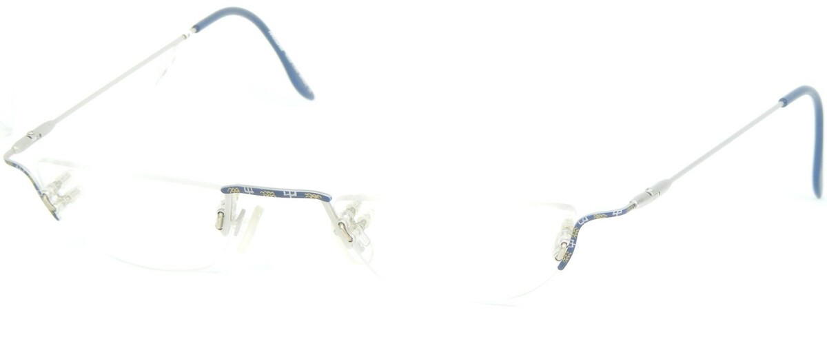 Meitzner MEDEA 4767 Blau/ Gelb/ Weiß/ Silber Bunt Brille 47-22-140 - $76.22