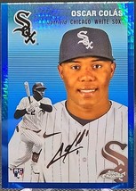 2023 Topps Chrome Platinum Oscar Colas RC #188 Blue Prism White Sox *Buy 2 Get 1 - $1.00