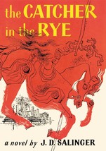 Catcher In The Rye Poster: Vintage Salinger Book Cover Art Print - £5.17 GBP+